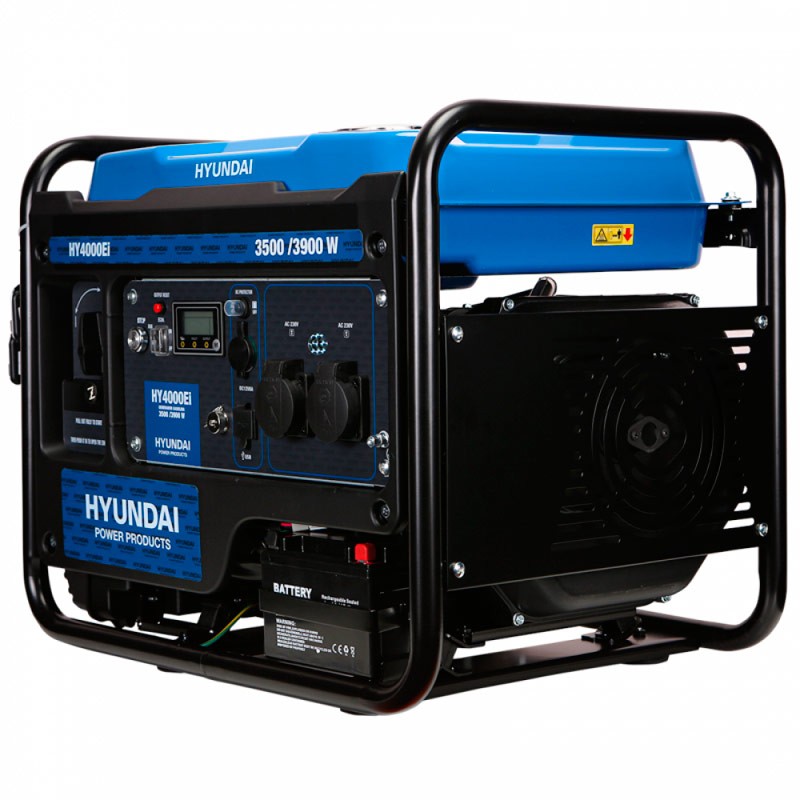 Генератор Hyundai HY 4000EI | 3,5/3,9 кВт (Корея)  фото 3