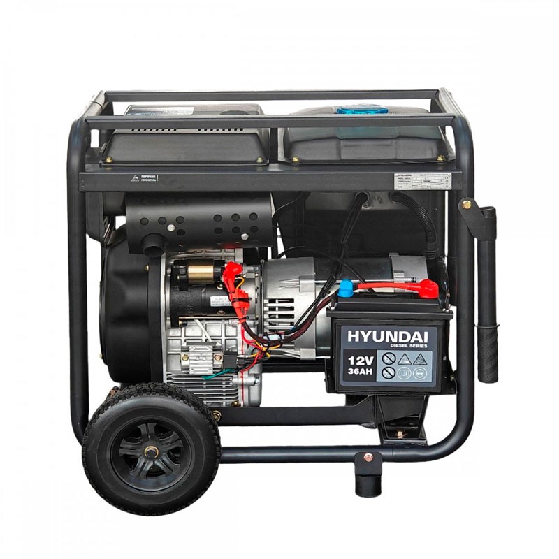 Генератор дизельний Hyundai DHY 10000LE-T |8/8,5 кВт (Корея)  фото 2