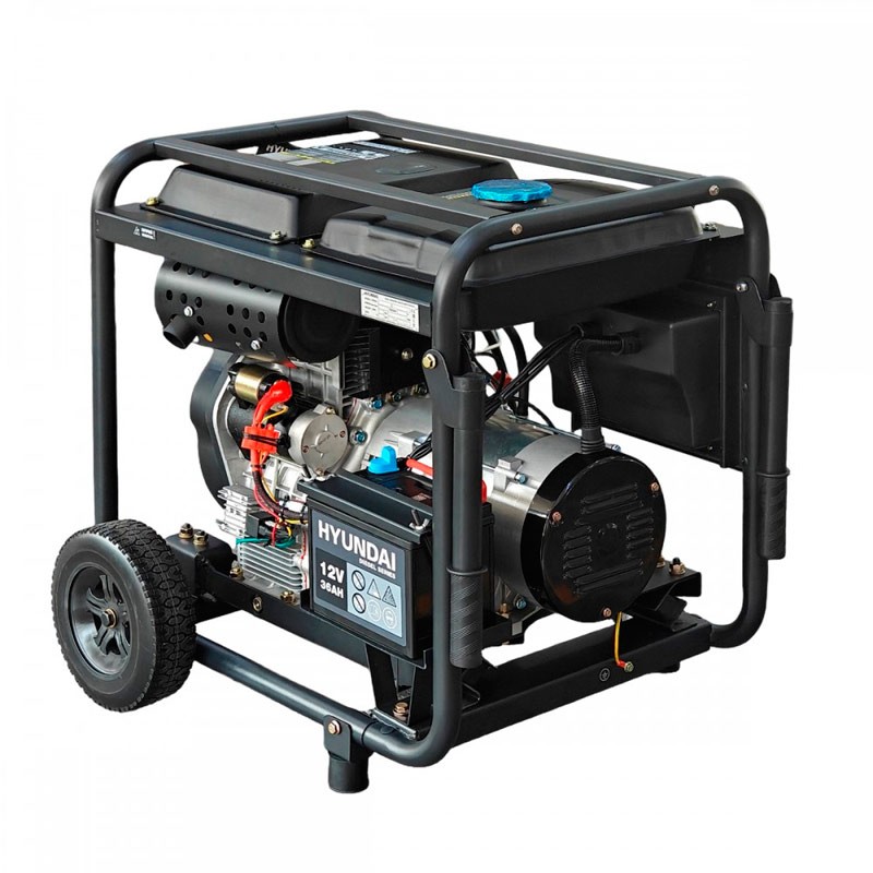 Генератор дизельний Hyundai DHY 10000LE-T |8/8,5 кВт (Корея)  фото 5