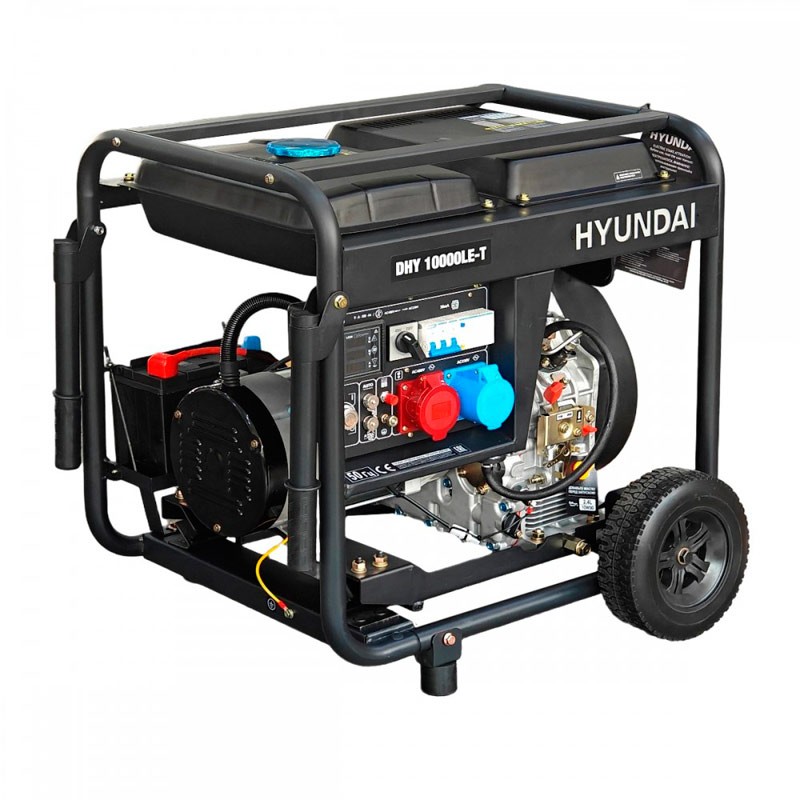 Генератор дизельный Hyundai DHY 10000LE-T |8/8,5 кВт (Корея)  фото 6