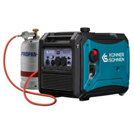 Купити Двохпаливний генератор газ-бензин Konner&Sohnen KS 4000iEG S