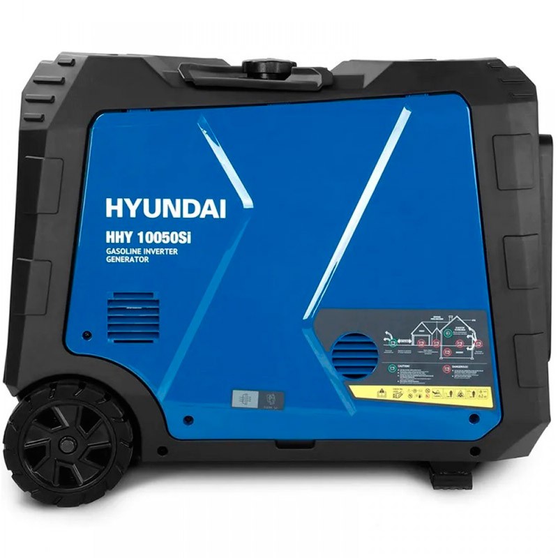 Генератор бензиновый инверторный Hyundai HHY 10050Si | 8/8.5 кВт (Корея)  фото 1
