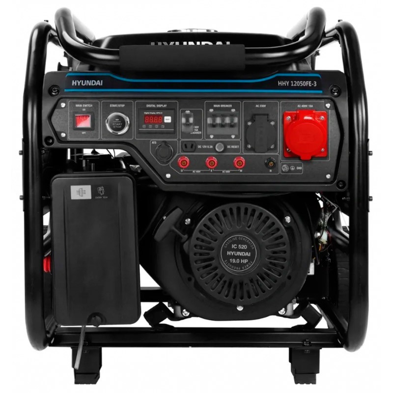 Генератор бензиновый Hyundai HHY 12050FE-3 | 9,5/10 кВт (Корея)  фото 1