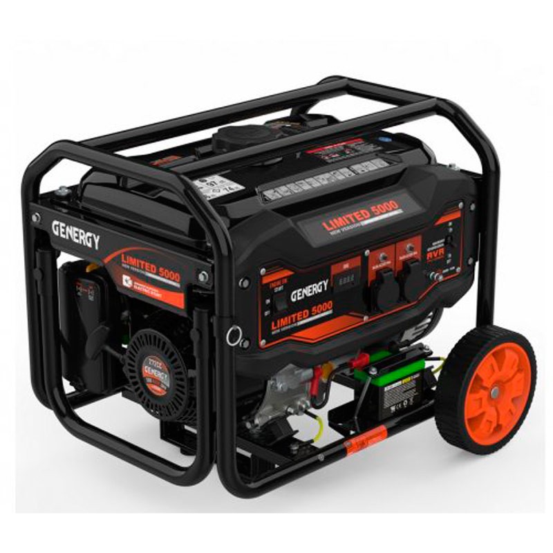 Генератор бензиновий Genergy LIMITED 5000 RC V2 | 4/4,5 кВт (Іспанія)  