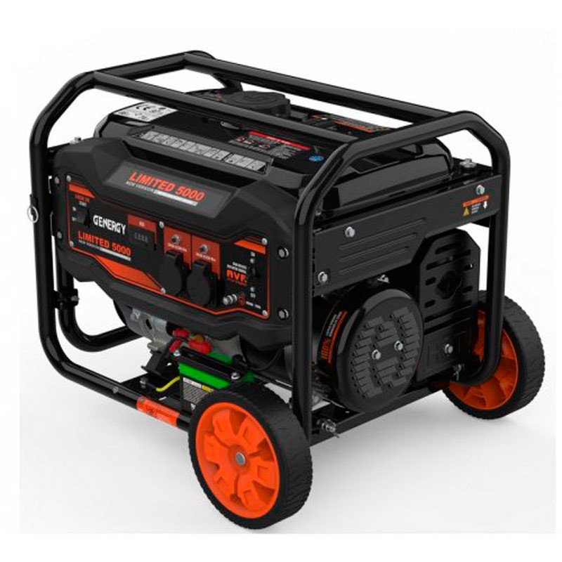 Генератор бензиновый Genergy LIMITED 5000 RC V2 | 4/4,5 кВт (Испания)  фото 3