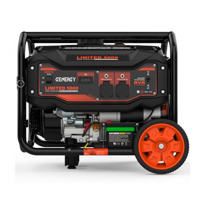 Генератор бензиновий Genergy LIMITED 5000 RC V2 | 4/4,5 кВт (Іспанія)  фото 6
