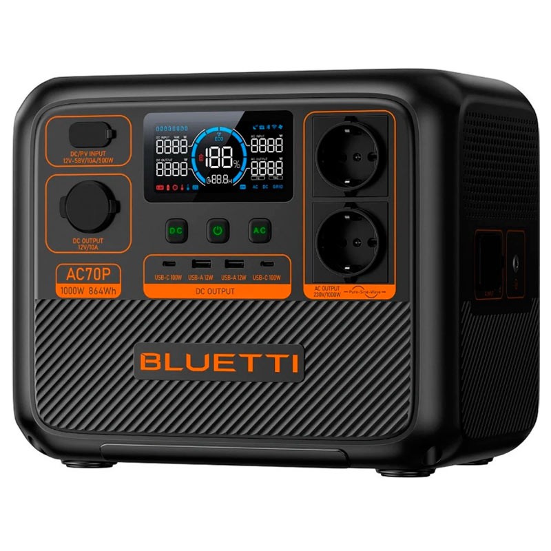 Портативная электростанция Bluetti AC70P  фото 1