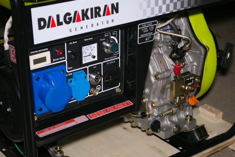 Генератор Dalgakiran DJ 7000 DG E | 6/7 кВт (Туреччина)  фото 1