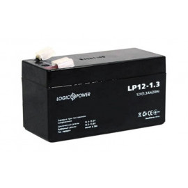 Аккумуляторная батарея LogicPower 12V 1.3Ah