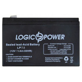 Купить Аккумуляторная батарея LogicPower 12V 7.5Ah