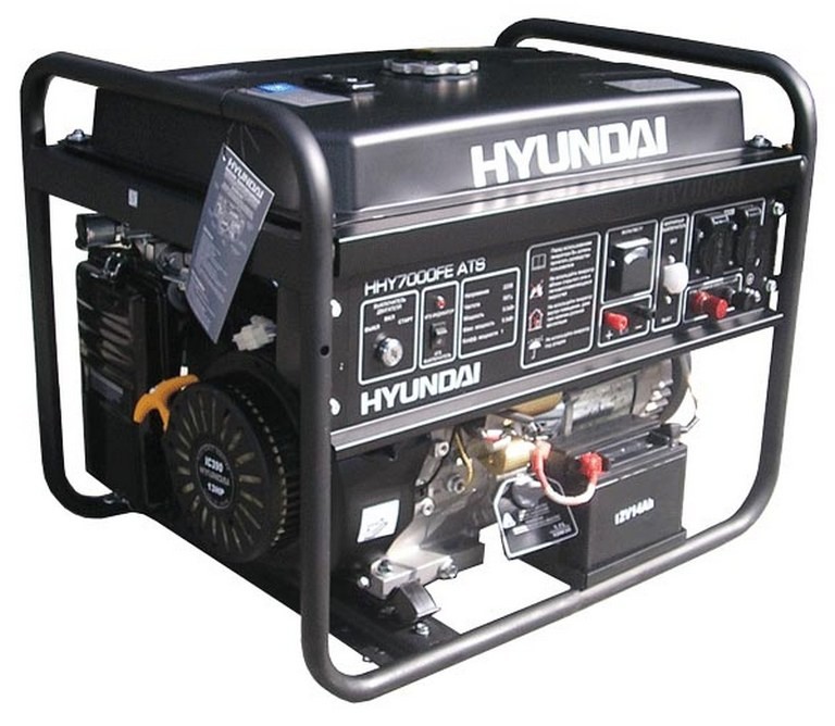 Генератор бензиновый Hyundai HHY 7000 FE ATS