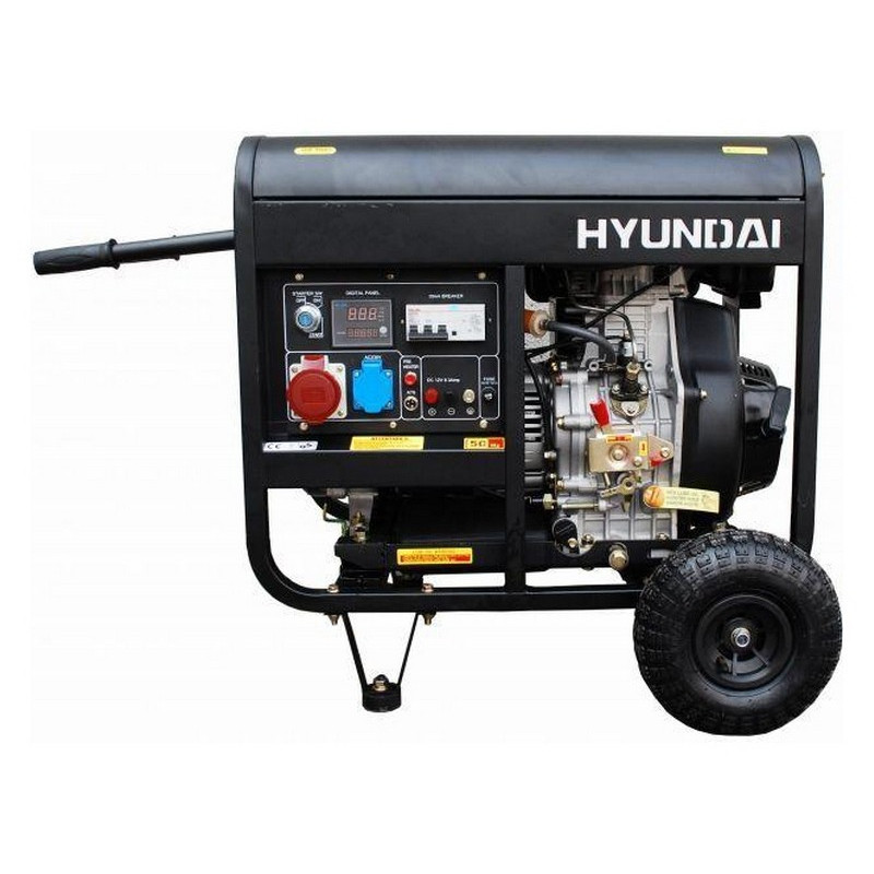 Генератор Hyundai DHY 8000 LE 3 | 5,5/6 кВт (Корея)  53 672 грн Цена 