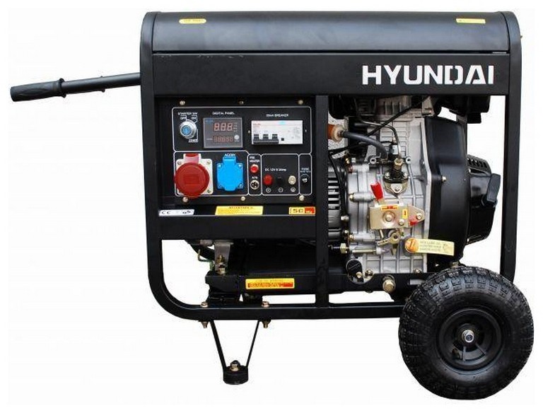 Генератор Hyundai DHY 8000 LE 3 | 5,5/6 кВт (Корея)  53 672 грн Ціна 