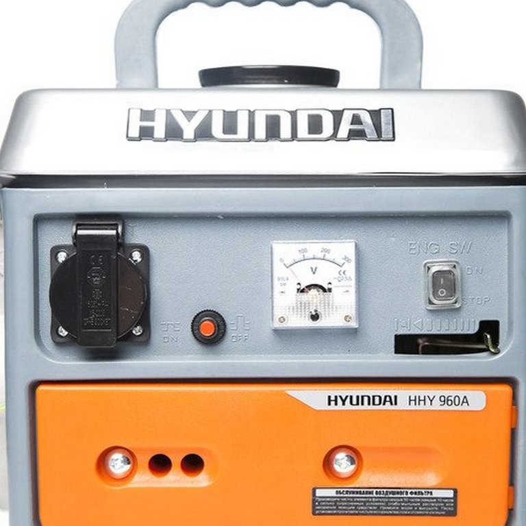 Генератор Hyundai HHY 960 А | 0,75/0,85 кВт (Корея)  фото 2