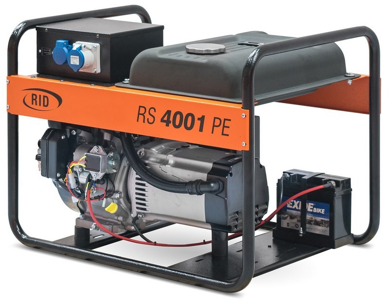 Генератор RID RS 4001 PE | 2,4/2,8 кВт (Німеччина)  69 426 грн Ціна 
