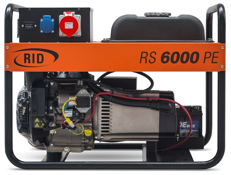 Генератор RID RS 6000PЕ | 3,3/5,5 кВт (Німеччина)  фото 2