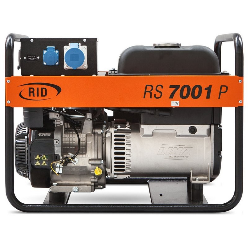 Генератор RID RS 7001 P | 6,4/7 кВт (Германия)  фото 2