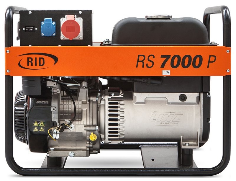Генератор RID RS 7000Р | 4/7 кВт (Німеччина)  фото 2