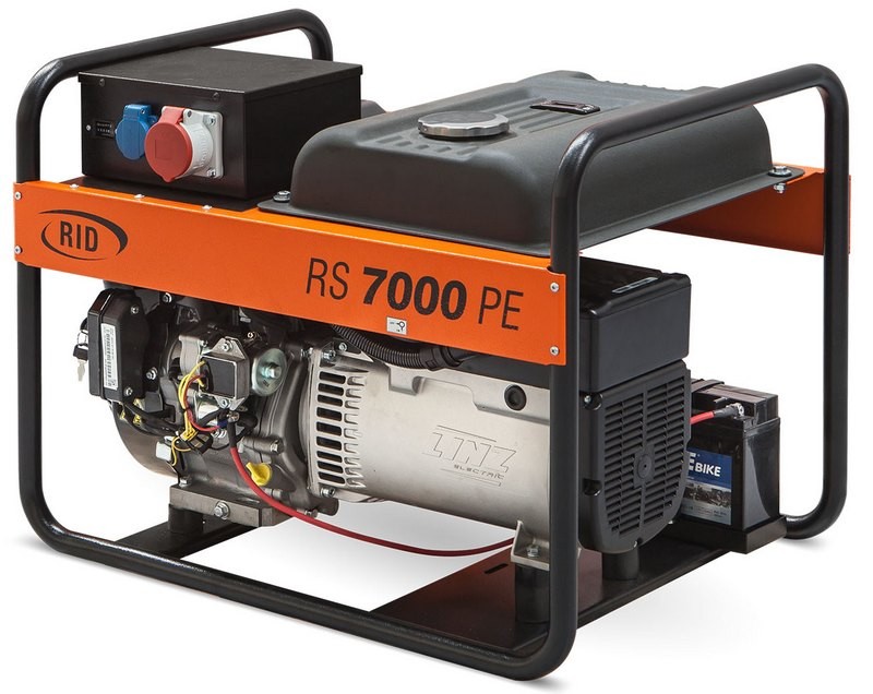 Генератор RID RS 7000РЕ | 4/7 кВт (Німеччина)  77 790 грн Ціна 