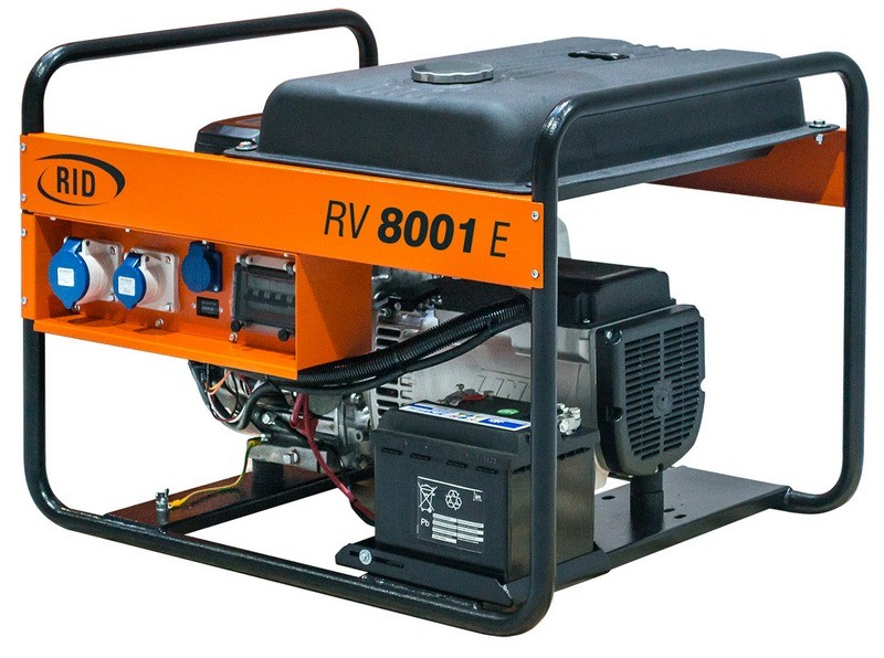 Генератор RID RV 8001E | 7,5/8 кВт (Германия)  129 720 грн Цена 