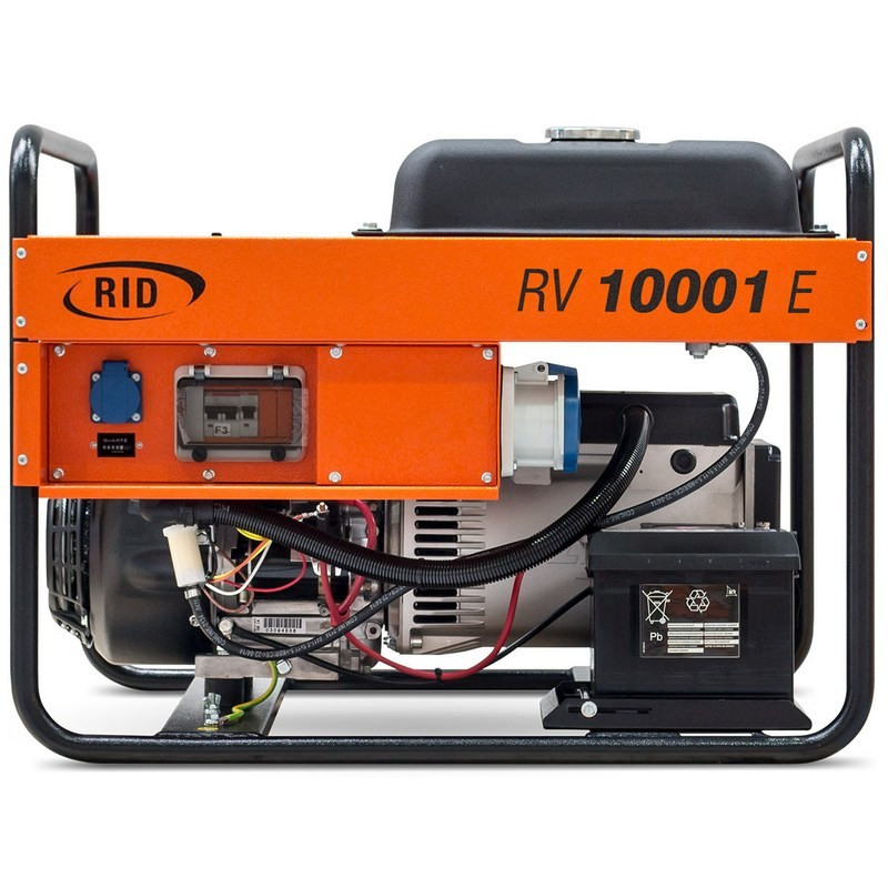 Генератор RID RV 10001 E | 9/10 кВт (Германия)  фото 4