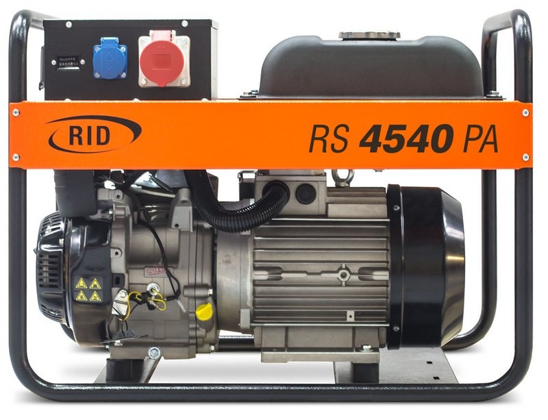 Генератор RID RS 4540PAЕ | 3,5/4,5 кВт (Німеччина)  фото 2
