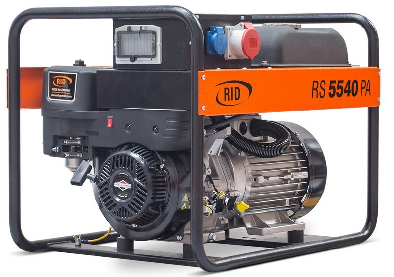 Генератор RID RS 5540PAЕ | 3/5,5 кВт (Германия)  68 658 грн Цена 