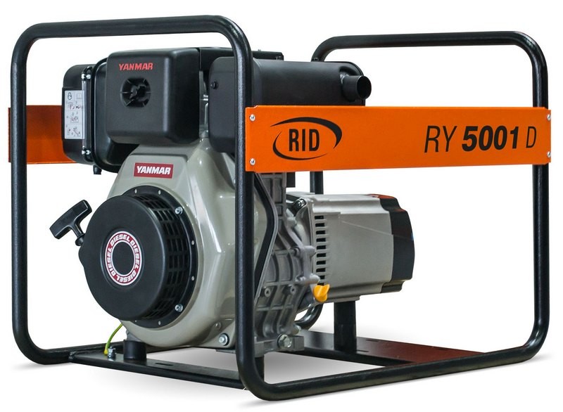 Генератор RID RY 5001DЕ | 4,5/5 кВт (Німеччина)  210 252 грн Ціна 