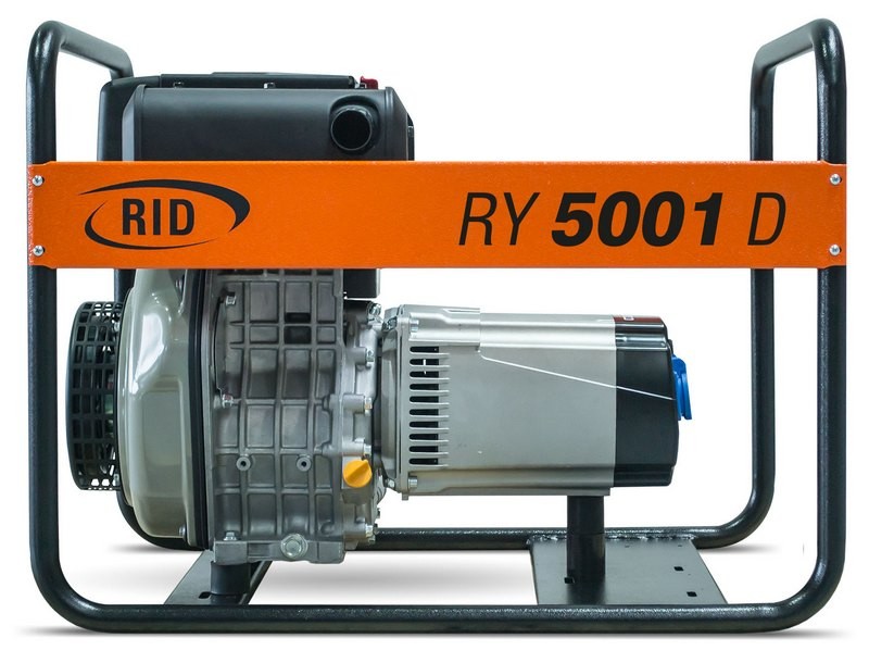 Генератор RID RY 5001DЕ | 4,5/5 кВт (Германия)  фото 3
