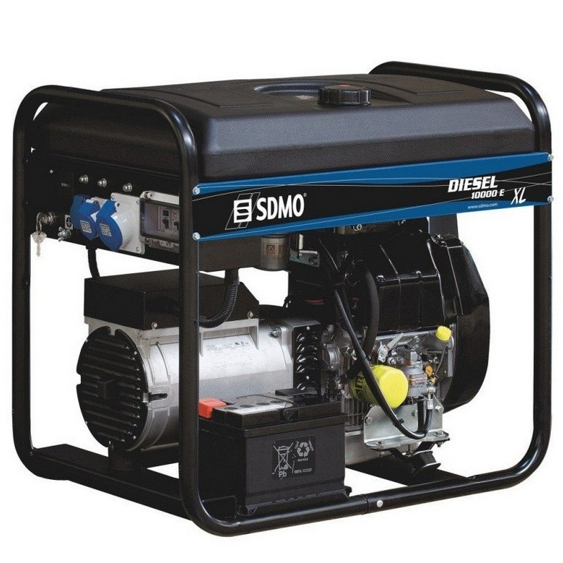 Генератор SDMO Diesel 10000 E XLC | 8,2/9 кВт (Франция)  
