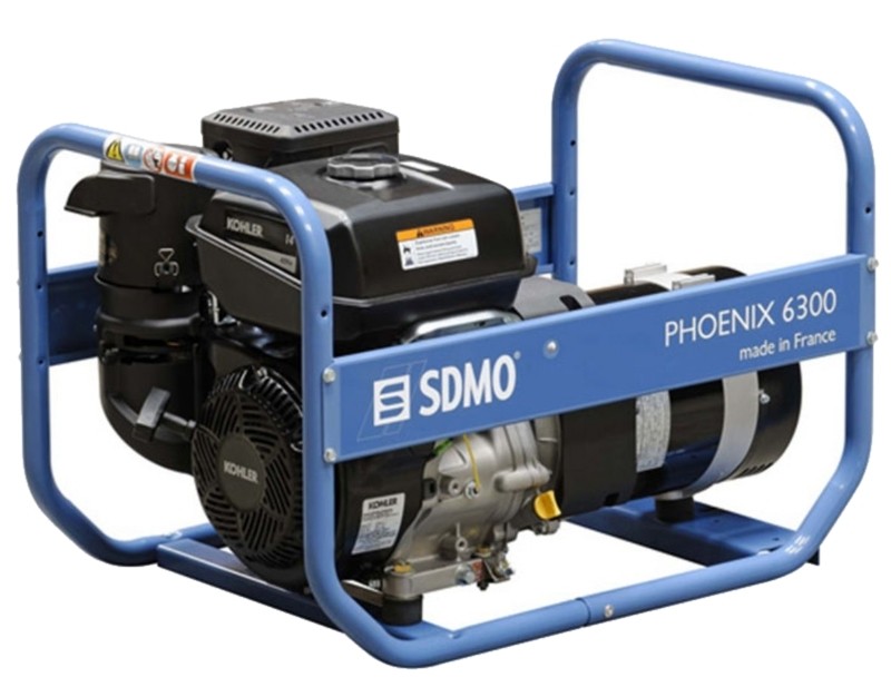 Генератор бензиновий SDMO Phoenix 6300