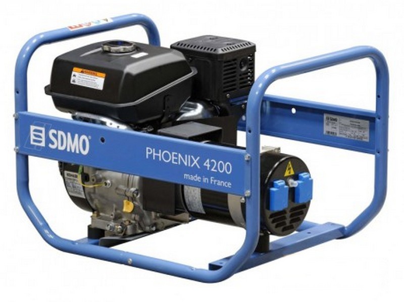 Генератор бензиновий SDMO Phoenix 4200