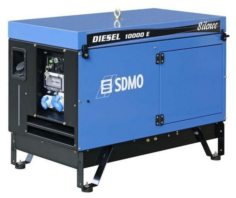 Генератор дизельный SDMO Diesel 10000 E AVR Silence