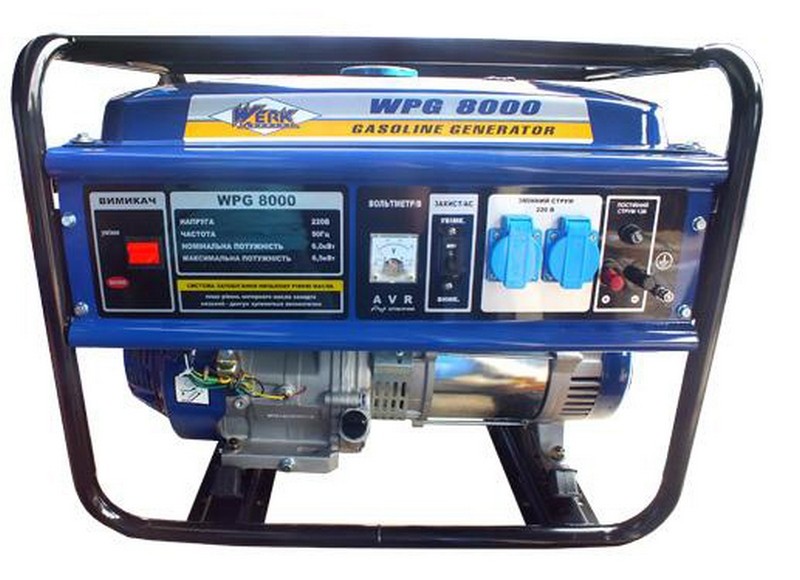 Генератор бензиновий Werk WPG8000