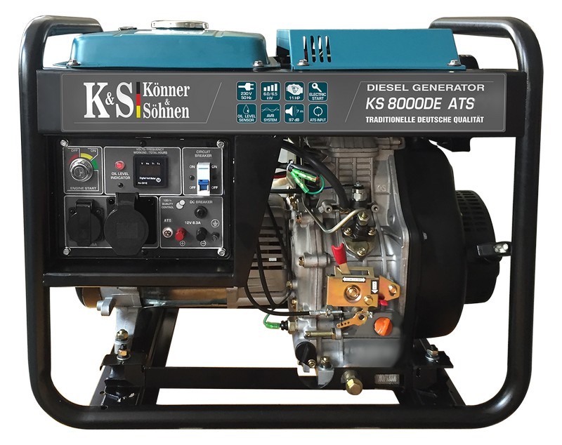 Генератор Konner&Sohnen 8000DE ATS | 6/6,5 кВт (Німеччина)  35 000 грн Ціна 