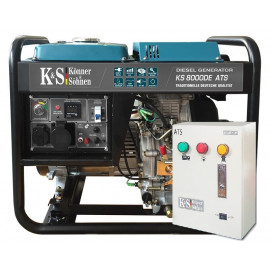 Купити Генератор Konner&Sohnen 8000DE ATS | 6/6,5 кВт (Німеччина)
