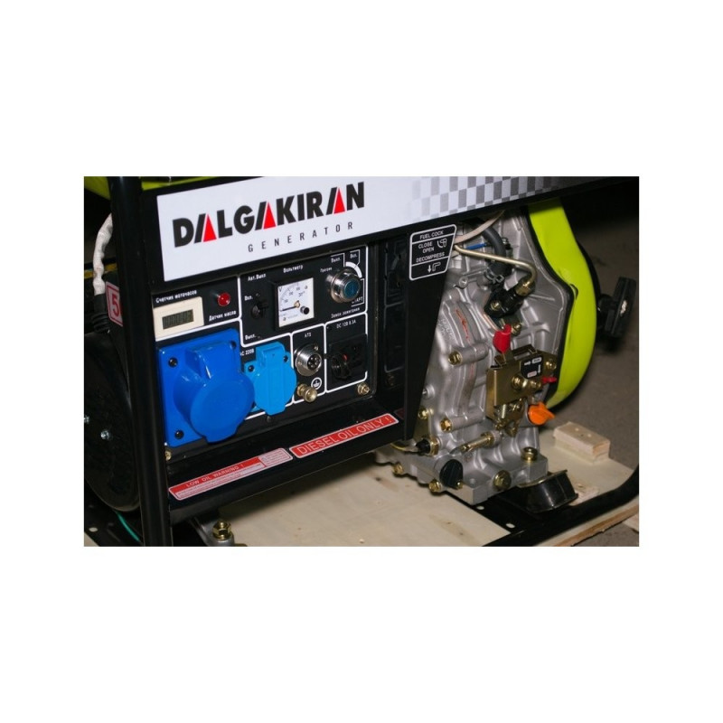 Генератор дизельный Dalgakiran DJ 7000 DG-TE  фото 1